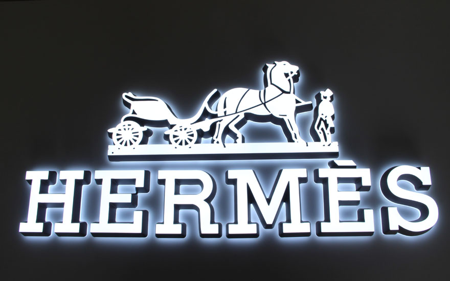 愛馬仕(Hermès)亞克力雙面LED迷你發光字
